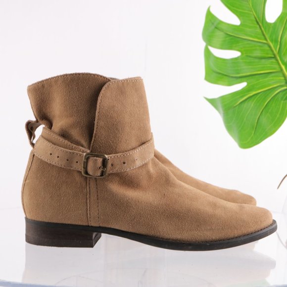 Sam Edelman Tan Ankle Boots - Picture 3 of 12